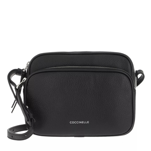 Coccinelle Lea Handbag Grained Leather  Noir Crossbody Bag