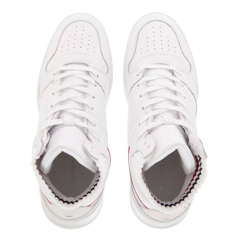 Tommy Hilfiger Sneaker haut de gamme High Cut Basket Sneaker White(Image 5)