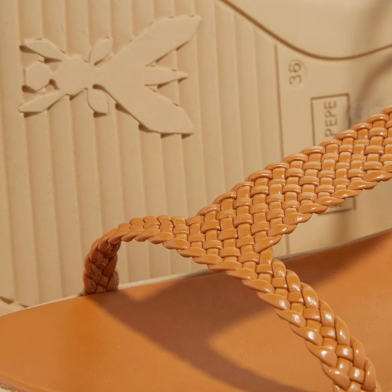 Patrizia Pepe Sandalen Sandalo flat                   Toffee(Image 6)