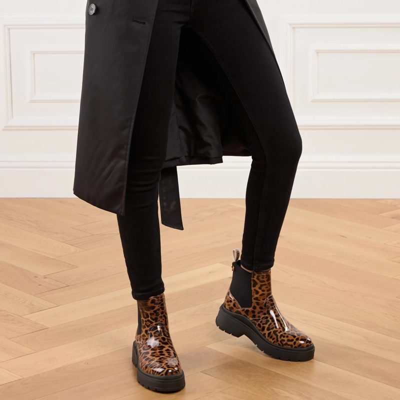 LIU JO Chelsea Boots Andrea 01  Leopard(Image 2)