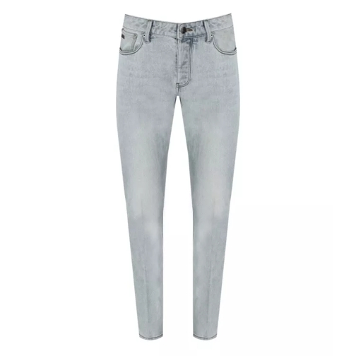 Emporio Armani J75 Slim Fit Light Blue Jeans Blue Slim Fit Jeans