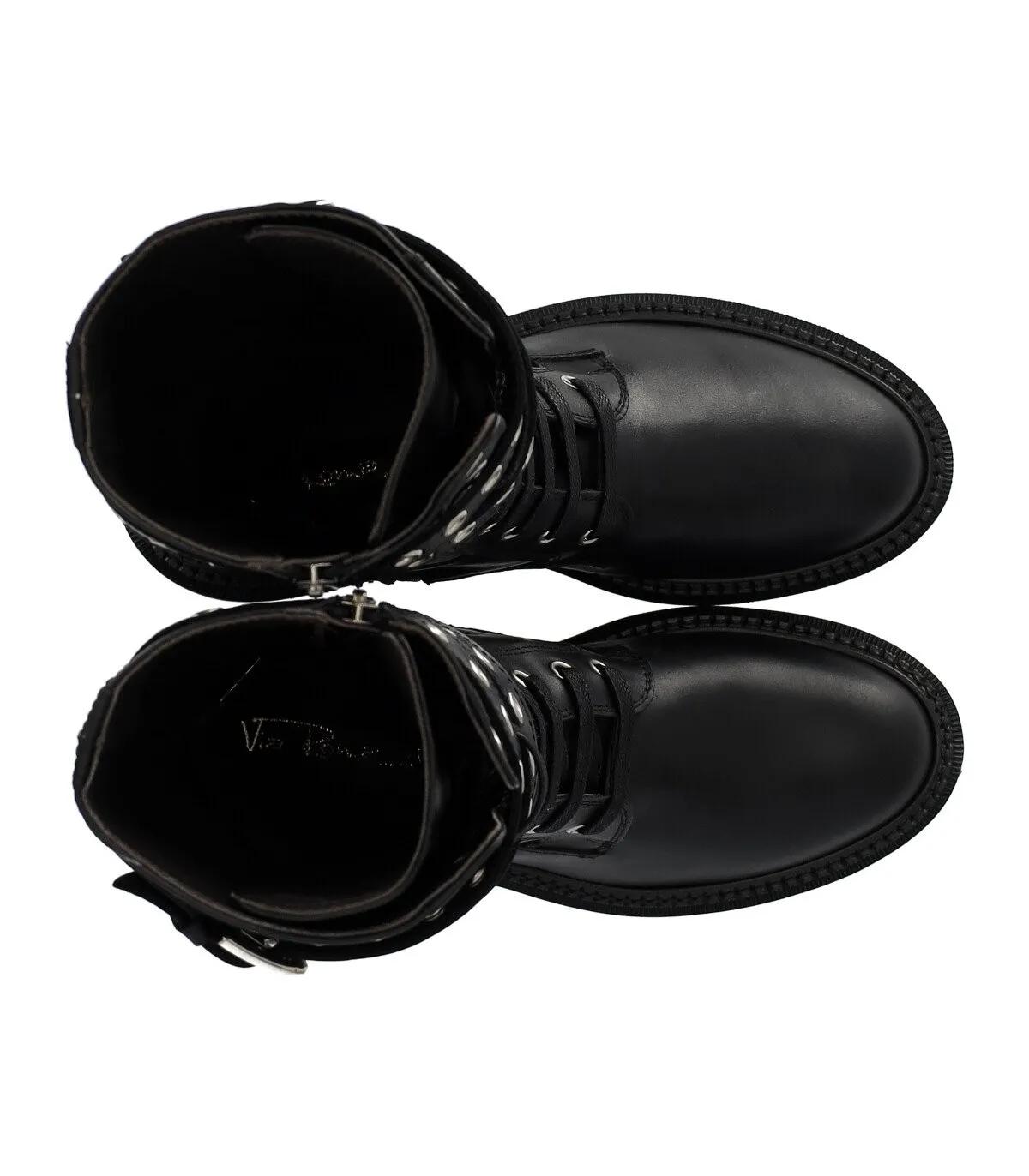 Thumbnail - Paloma Barceló Stiefel - Paloma Barceló Mika Black Combat Boot - Gr. 41 (EU) - in Schwarz - für Damen