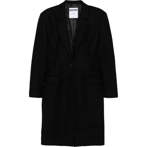 Moschino  Coats Black schwarz