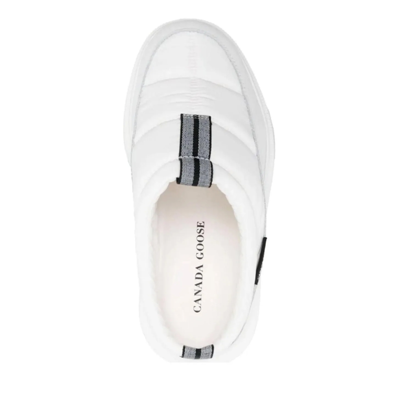 Canada Goose Low-Top-Sneaker Cypress Puffer Mules weiß (Image 4)