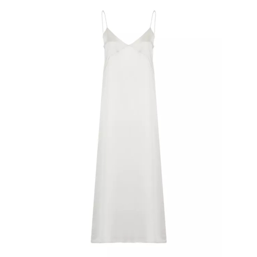 Fabiana Filippi Silk Dress White 