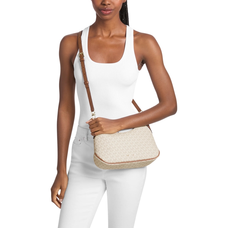 MICHAEL Michael Kors Schoudertas Md Conv Pouchette Xbody Vanilla/acrn(Image 2)