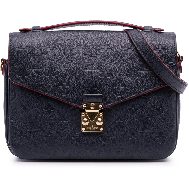 Louis Vuitton Sac à bandoulière Monogram Empreinte Pochette Metis blau