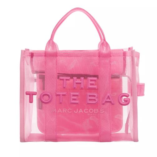 Marc Jacobs The Mesh Tote Bag Medium Pink Rymlig shoppingväska