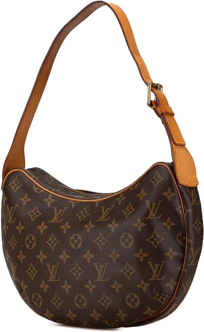 Louis Vuitton Hobo bags Monogram Croissant MM in bruin