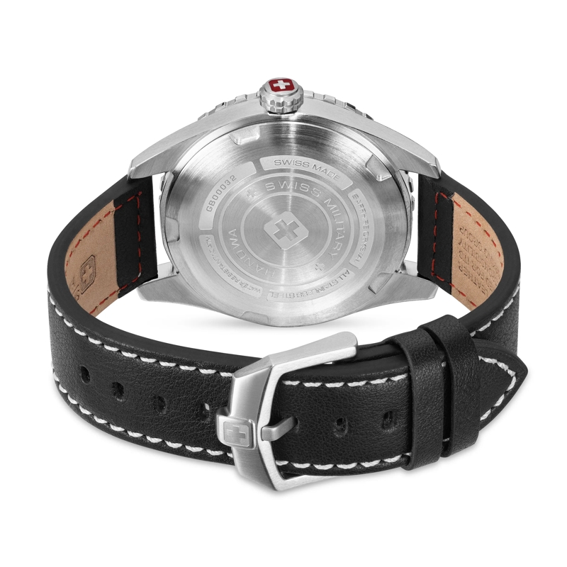 Swiss Military Hanowa Automatikuhr Quarzuhr Afterburn Gmt schwarz(Image 3)