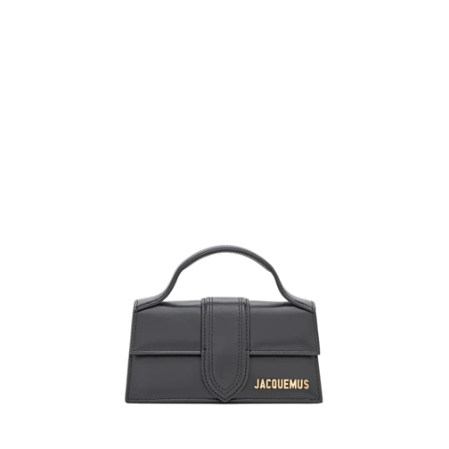 Jacquemus Le Bambino Leather Top Handle Bag Black Borsetta a tracolla