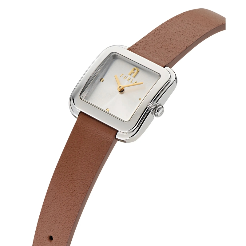 Furla Quarzuhr Quarz-Analoguhr Furla Diamante braun(Image 3)