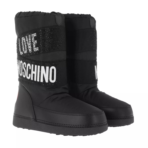 Love Moschino Skiboot20 Ankle Boot Nylon  Nero Winter Boot