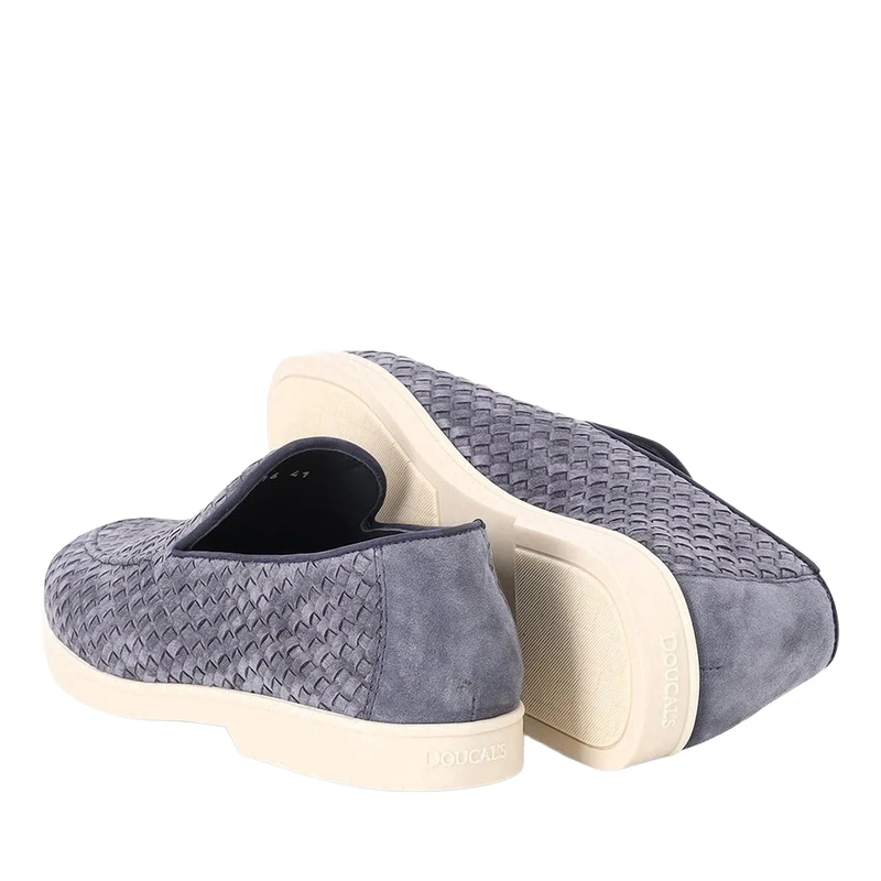 Doucal's Loafer Loafer aus Veloursleder blau(Image 3)