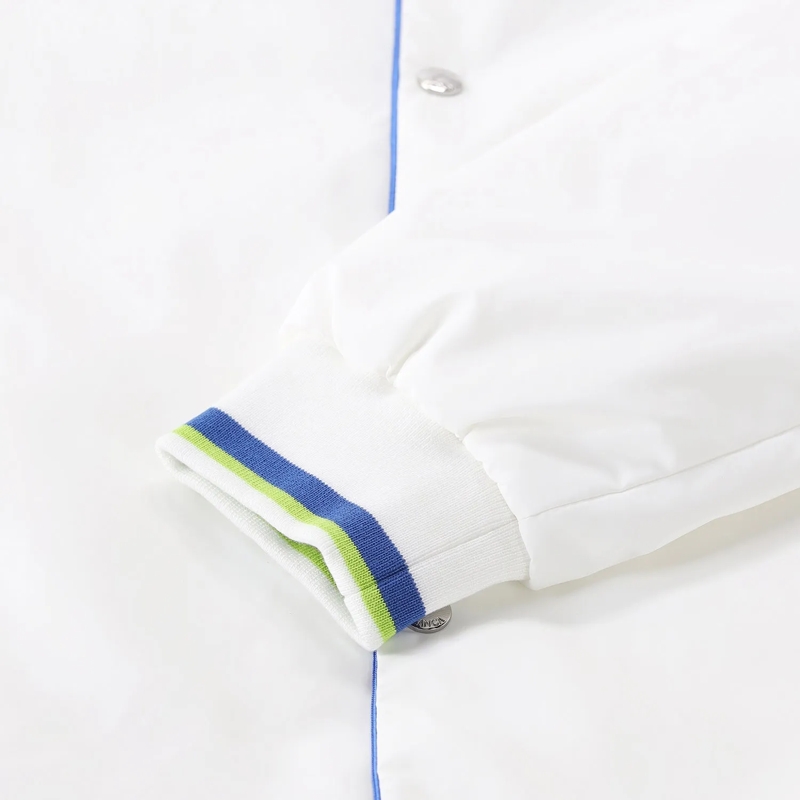 Casablanca Veste de transition Leichte Jacke mit Print weiß(Image 6)