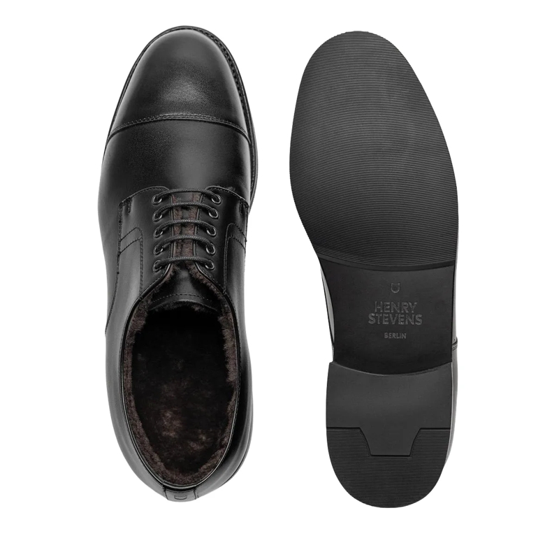 Henry Stevens Veterschoenen Schnürer Winston CD3 schwarz(Image 4)