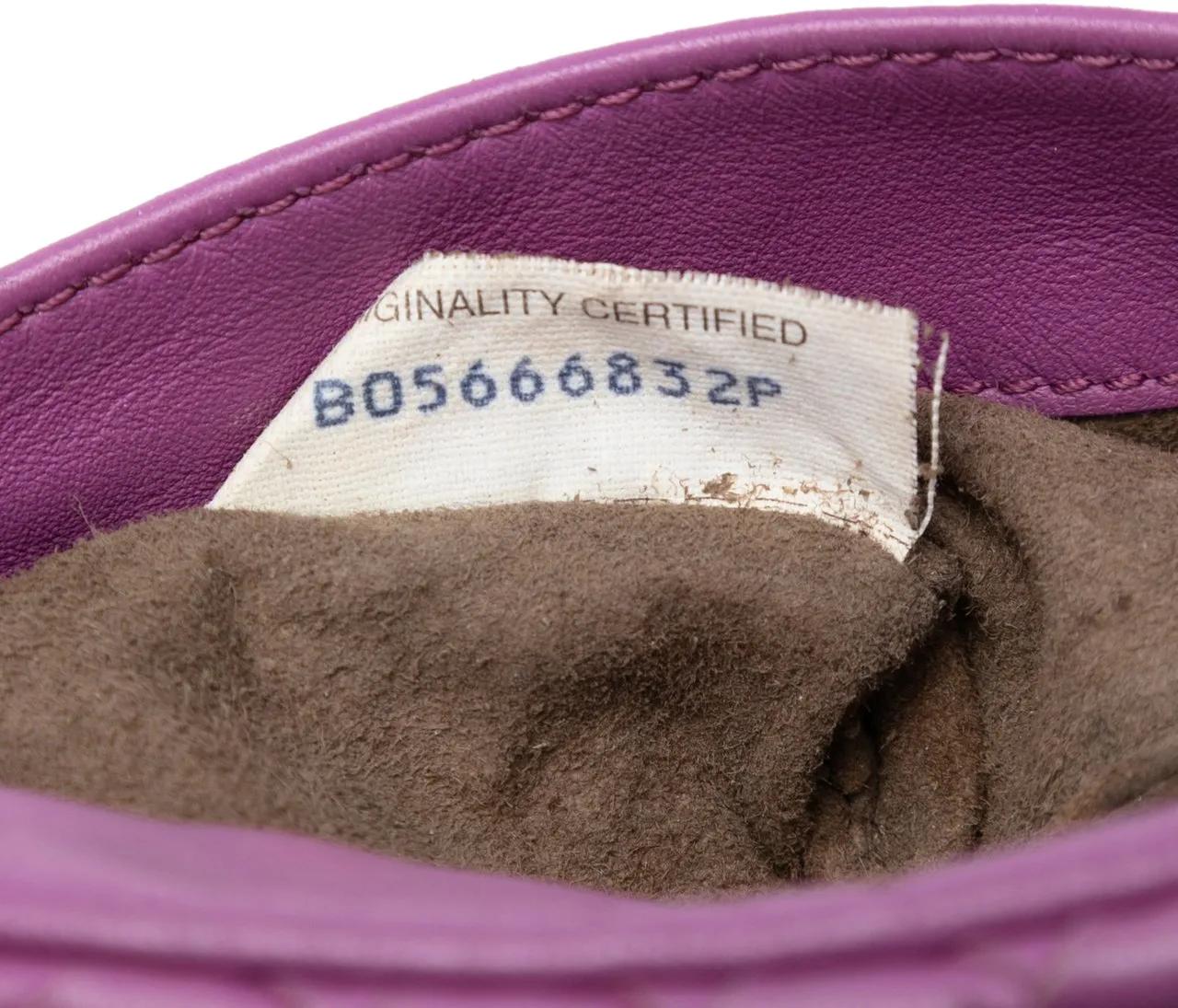 Thumbnail - Bottega Veneta Hobo Bags - Mini Nappa Intrecciato Expandable Chain Flap Cross - Gr. unisize - in Orange - für Damen