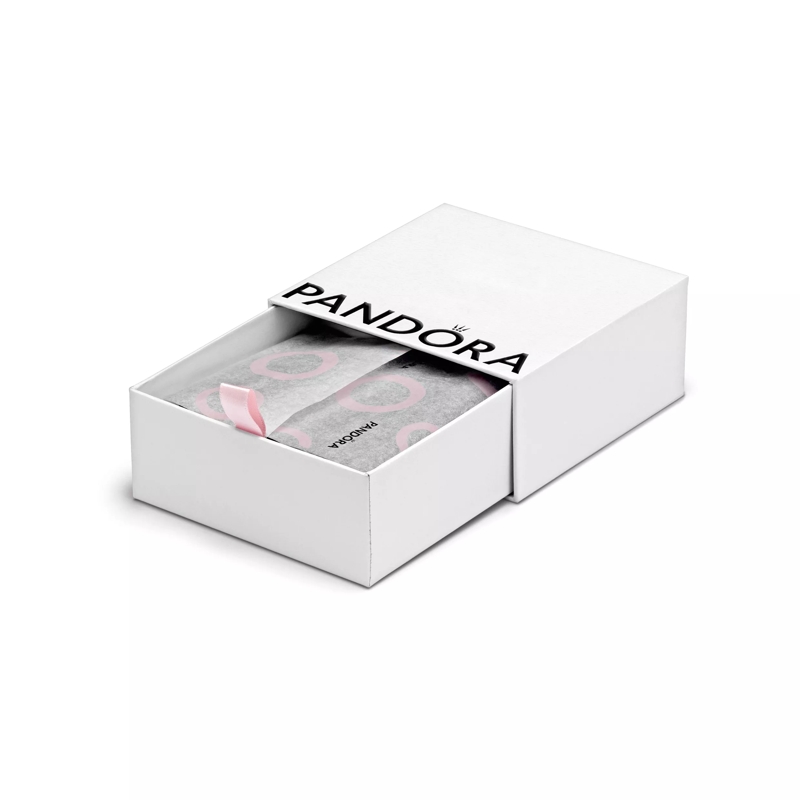 Pandora Ring Rippled Wide Band Ring Sterling Silber(Image 9)