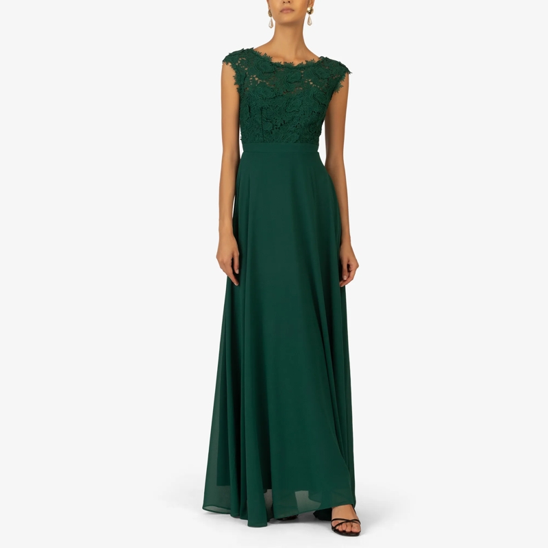 Kraimod Abendkleid Kleid dunkel-grün(Image 6)