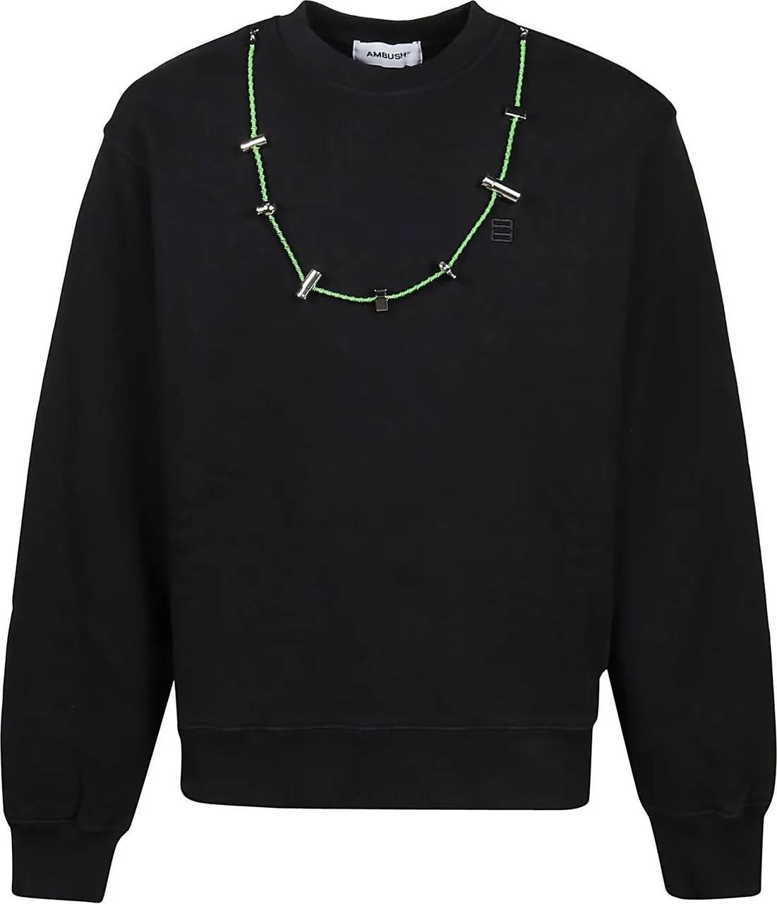 Thumbnail - Ambush - Stoppers Sweatshirt Black - Größe S - schwarz