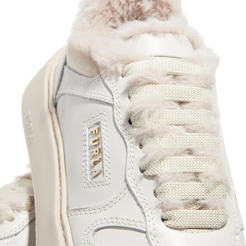 Furla Low-Top-Sneaker Furlasport Lace-Up Sneaker T.30 Marshmallow+Lamb(Image 3)