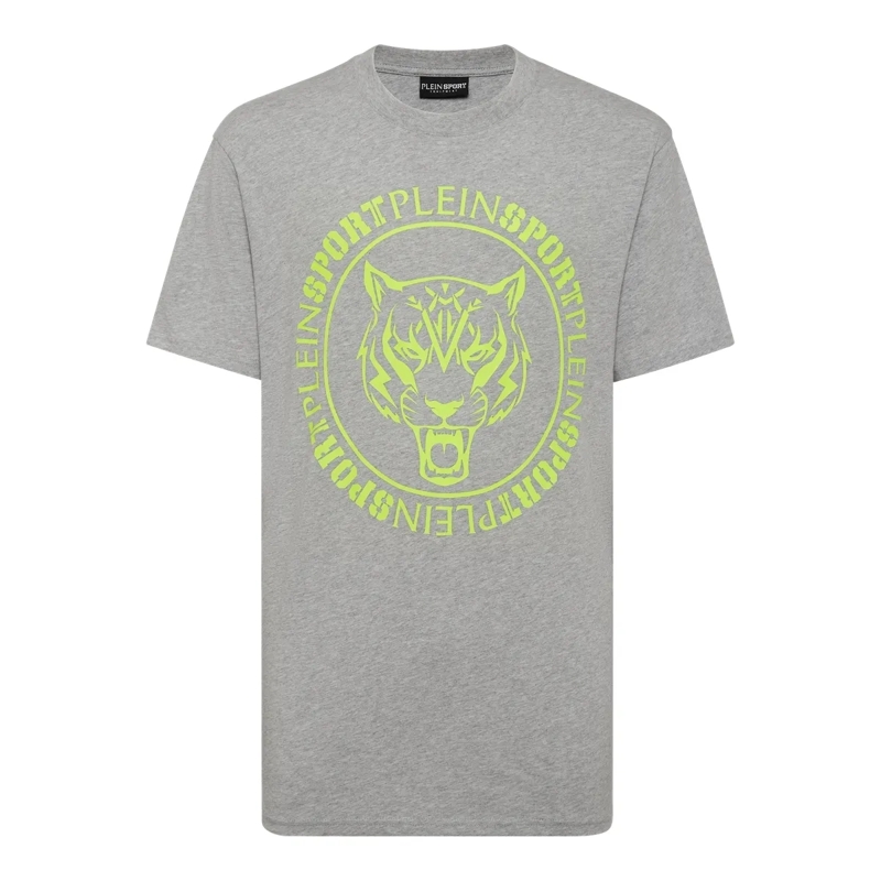 Plein Sport T-Shirt T-Shirt Tiger grau