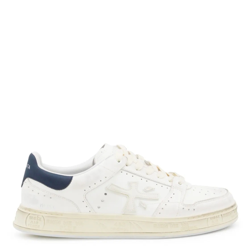 Premiata Lage-top sneaker White Leather Quinn Sneakers White