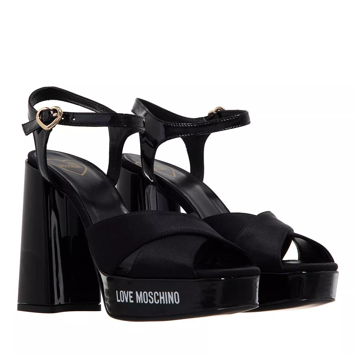 Love moschino hot sale platform sandals