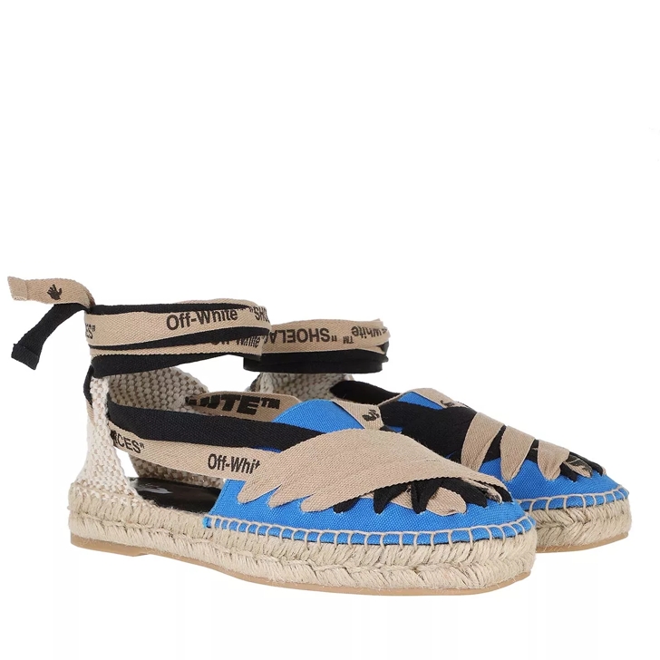 Espadrilles store with laces