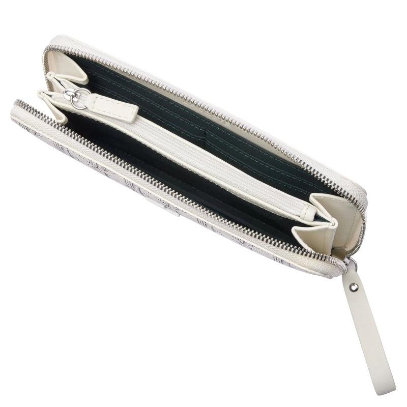 Lacoste Portemonnaie mit Zip-Around-Reißverschluss Lacoste LACOSTE Damen Geldbörse - Daily Lifestyle  weiss(Image 2)