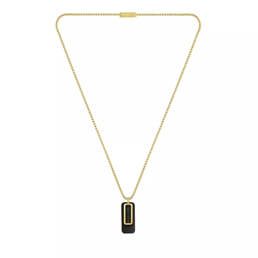 Boss Necklace Yellow Gold Lange Halskette