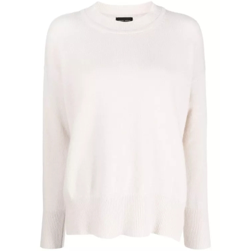 Roberto Collina Wool Blend Sweater White Pull en laine