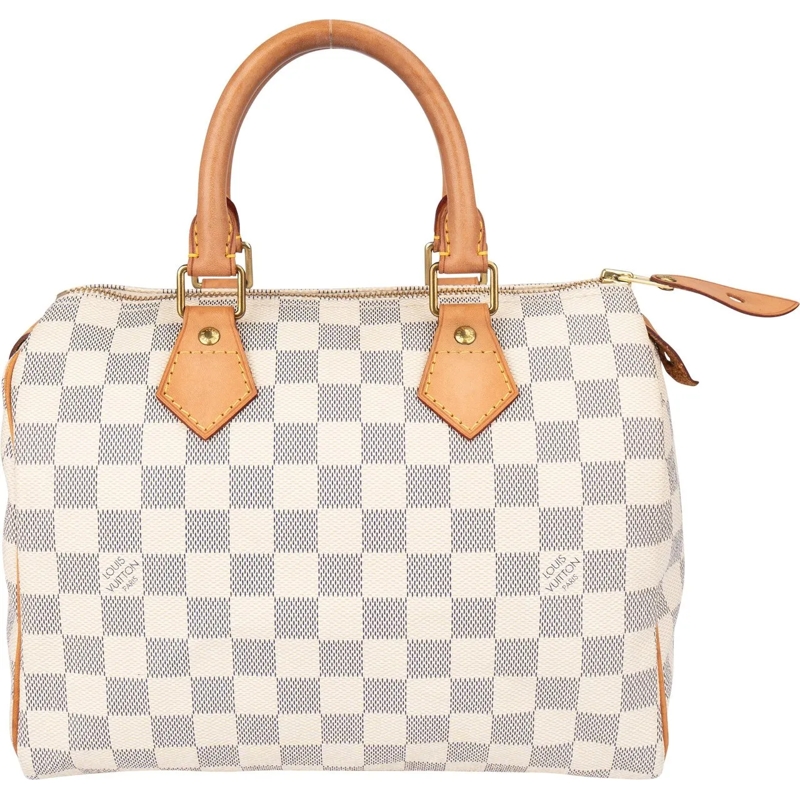 Louis Vuitton Tote Louis Vuitton Damier Azur Monogram Speedy 25 Handb weiß