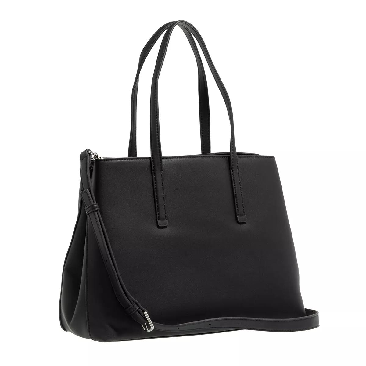 Calvin Klein Ck Must Tote Medium Ck Black Tote