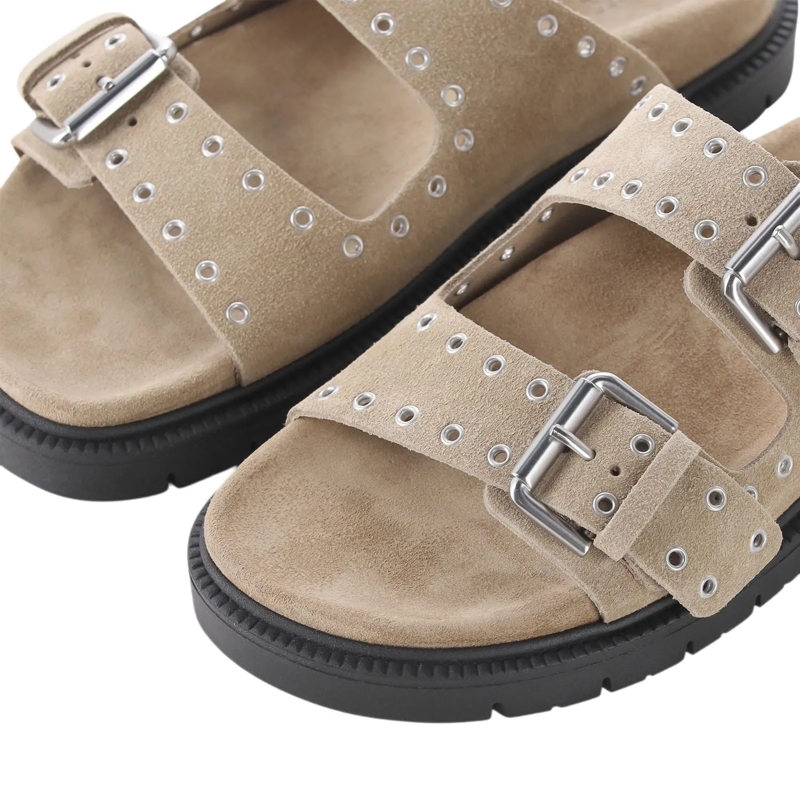Copenhagen Veterschoenen Sandalen CPH702 aus Veloursleder braun(Image 3)
