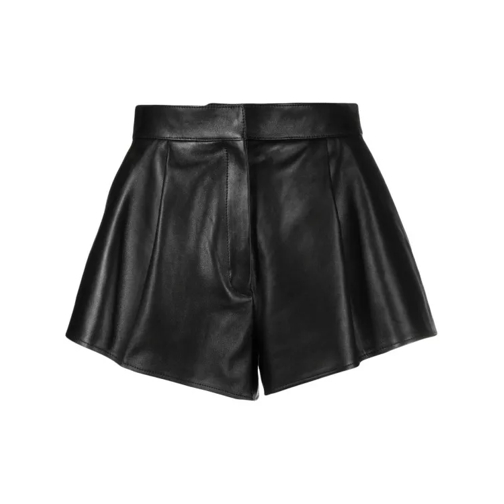 Alexander McQueen Black High-Waisted Shorts Black 