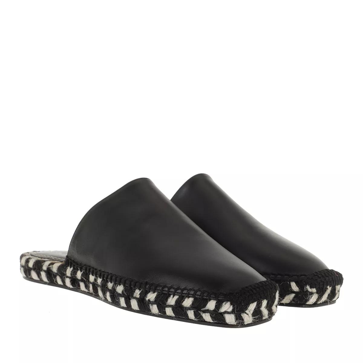 Proenza Schouler Espadrille Slipper Black Espadrille