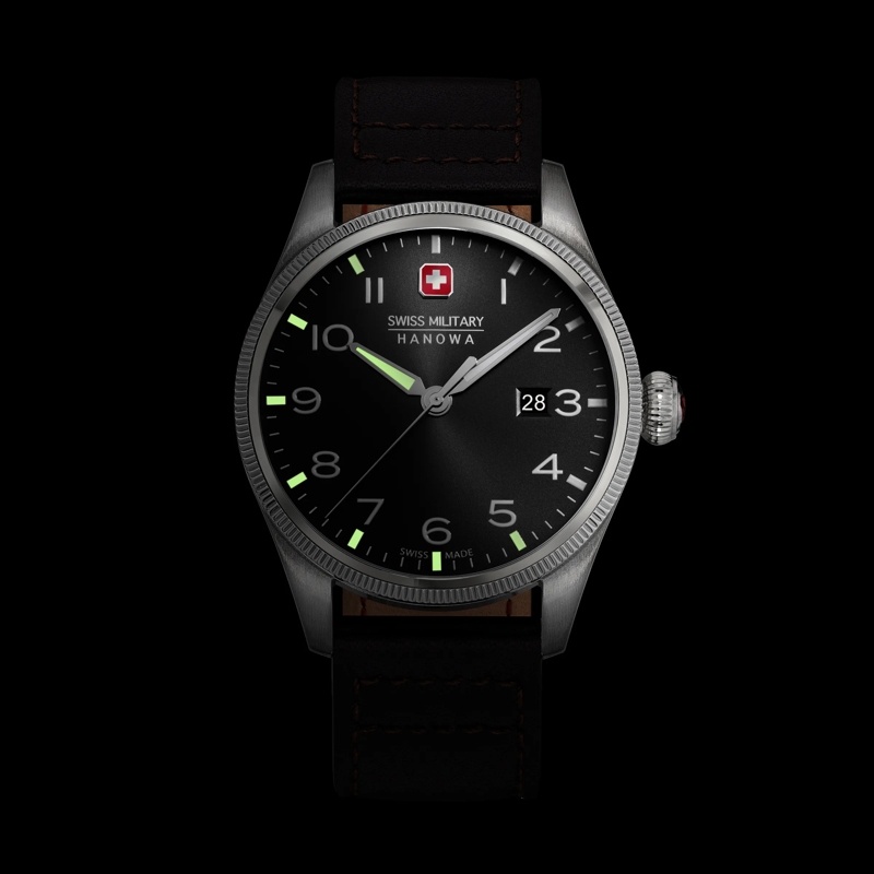 Swiss Military Hanowa Quarzuhr Quarzuhr Thunderbolt dunkel-braun(Image 5)