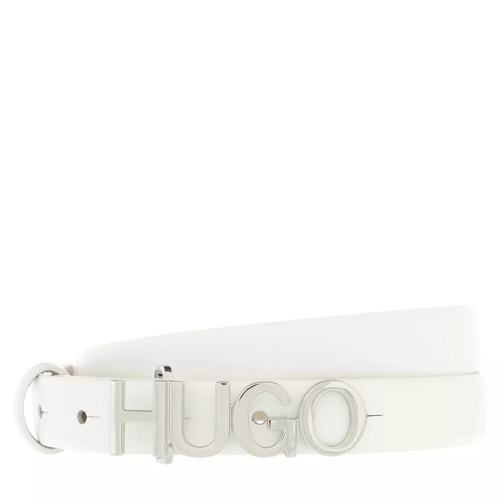 Hugo Zula Belt 2 cm  White Dünner Gürtel
