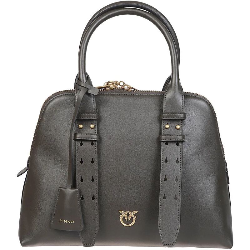 Pinko Fourre-tout Bowling Medium Bag Green grün