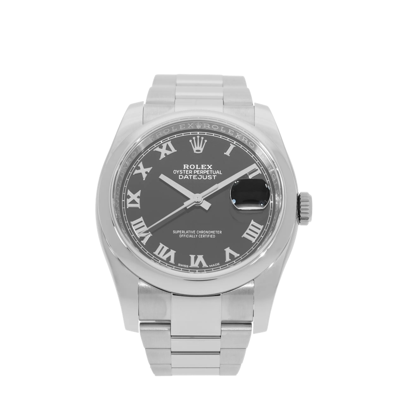 Rolex Automatikuhr Datejust Schwarz(Image 2)