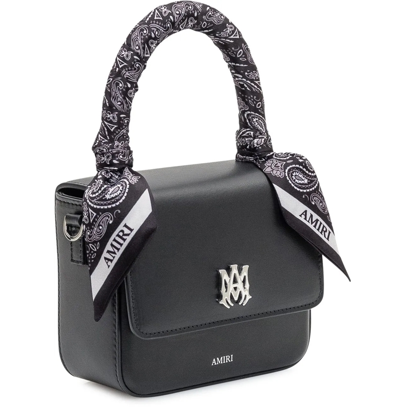 Amiri Fourre-tout Borsa Micro MA con Foulard schwarz(Image 3)