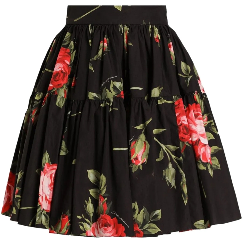 Dolce&Gabbana Midirock Skirts Black schwarz