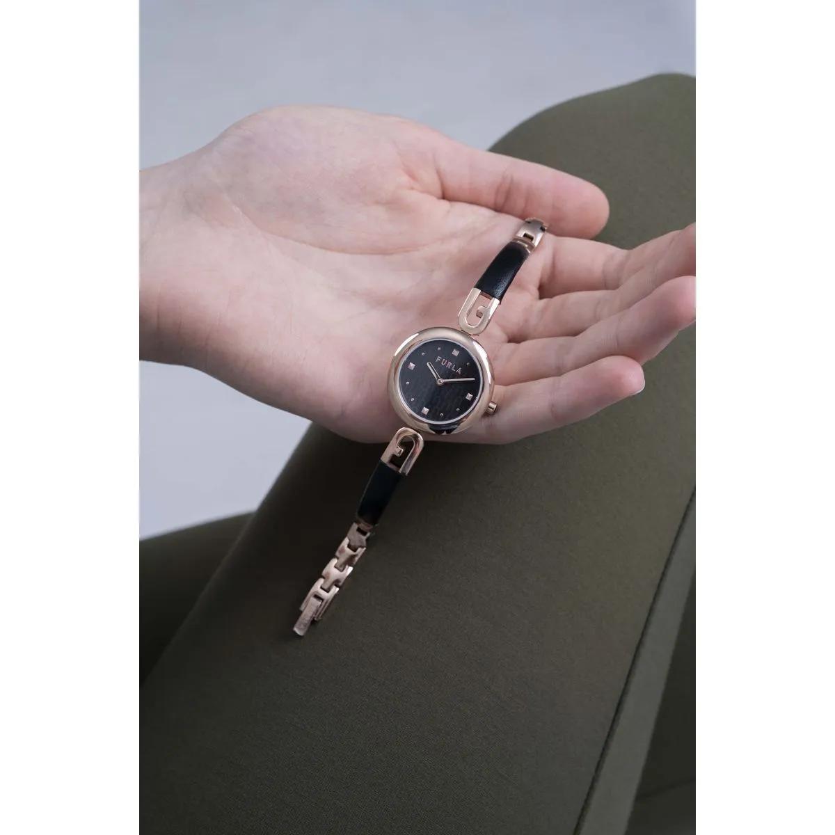 Thumbnail - Furla Uhr - Quarz Analog Uhr Furla Bangle Leather - Gr. unisize - in Schwarz - für Damen