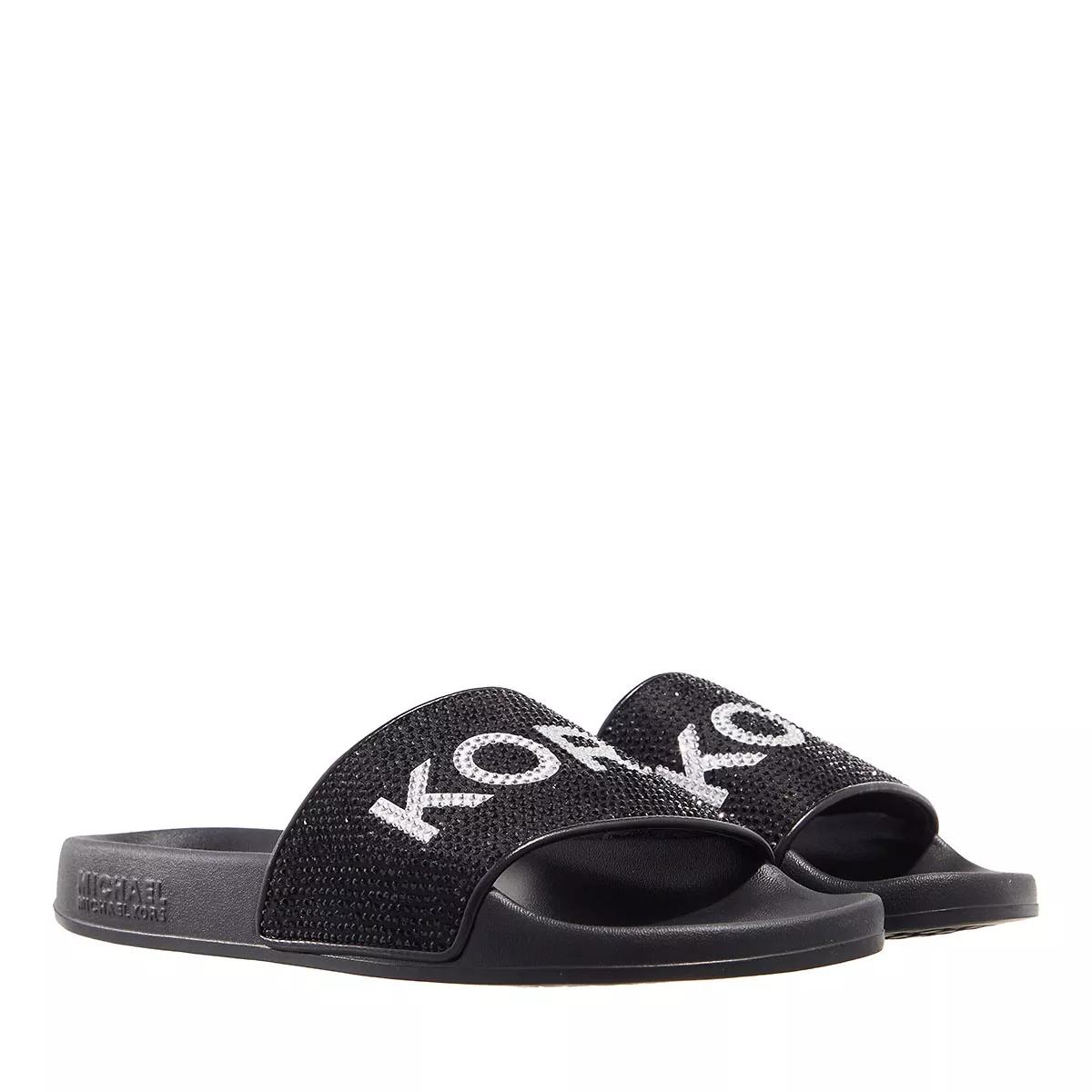 Michael Kors Gilmore Slide Black | Slide