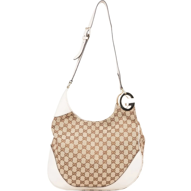 Gucci Fourre-tout Gucci GG Monogram G Crossbody Bag braun