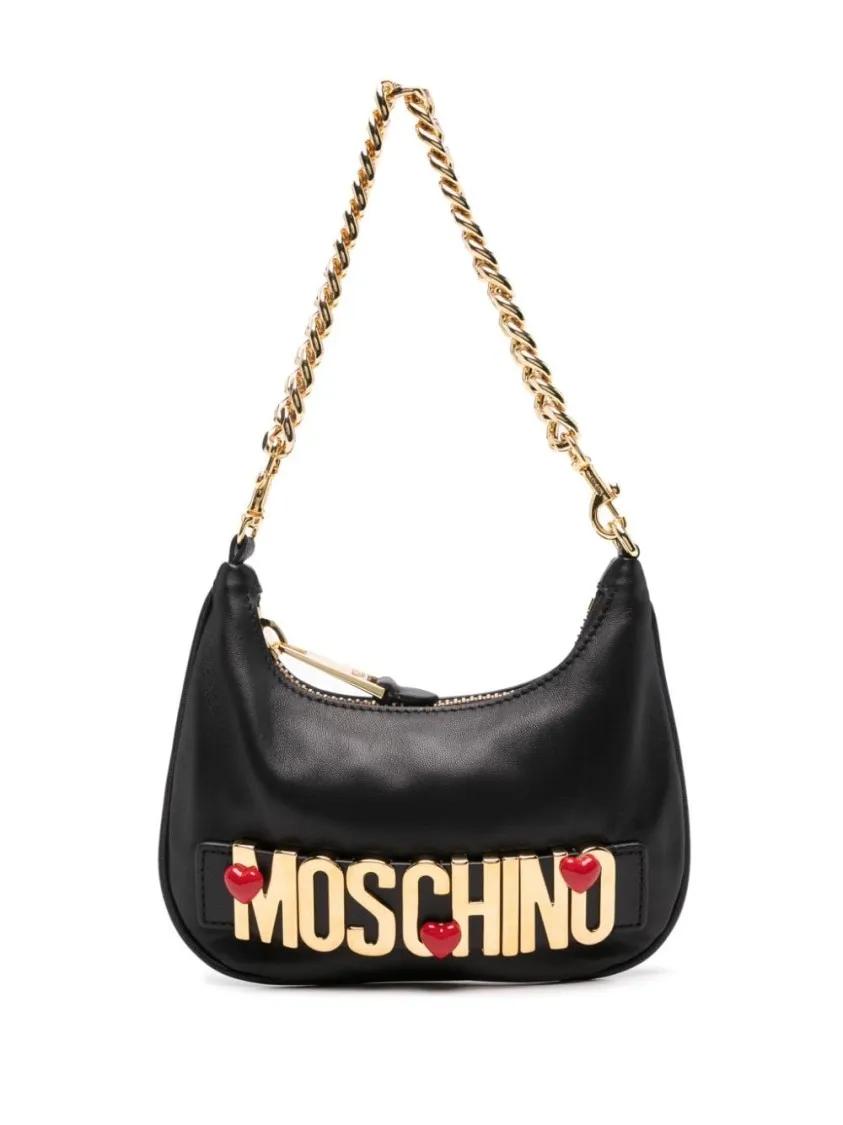 Moschino Shopper - Shoulder Bag With Logo - Gr. unisize - in Schwarz - für Damen