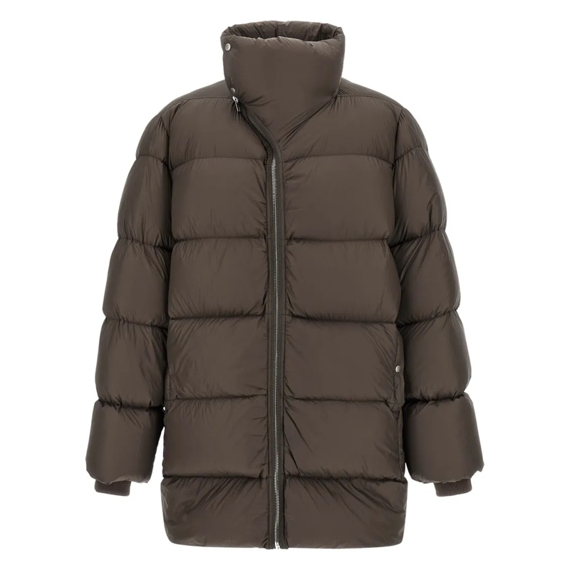 Rick Owens Doudoune 'Turtle' Down Jacket Grey