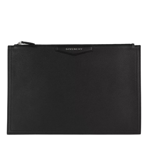 Givenchy Antigona Pouchette Large Leather Black Pochette-väska