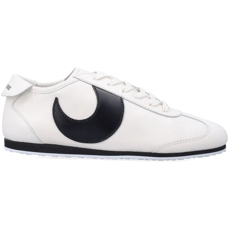 Marine Serre Sneaker basse Ms Astra Sneaker Beige weiß